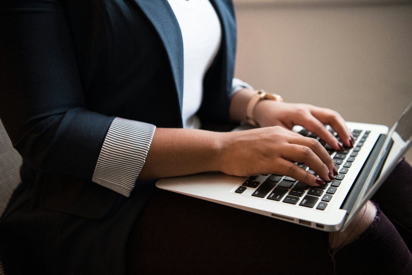 Nonprofit finance professional reviewing financial reports and budgets